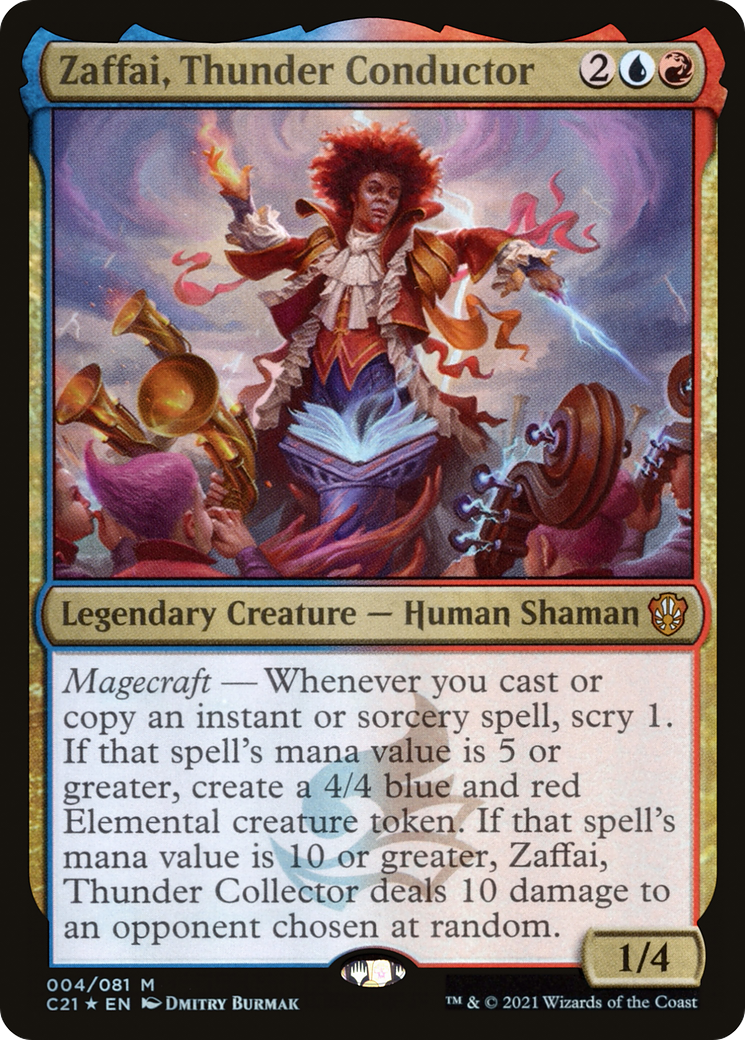 Zaffai, Thunder Conductor [Commander 2021] | GrognardGamesBatavia