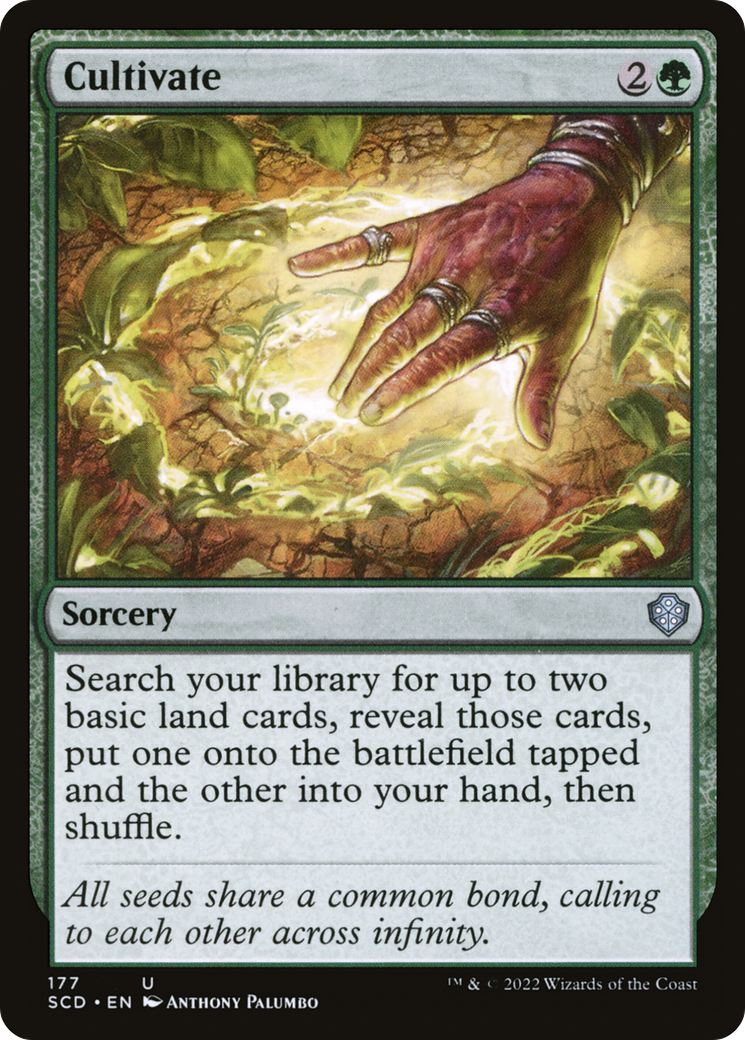 Cultivate [Starter Commander Decks] | GrognardGamesBatavia