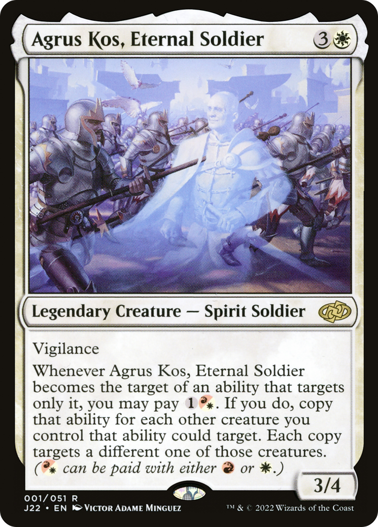 Agrus Kos, Eternal Soldier [Jumpstart 2022] | GrognardGamesBatavia