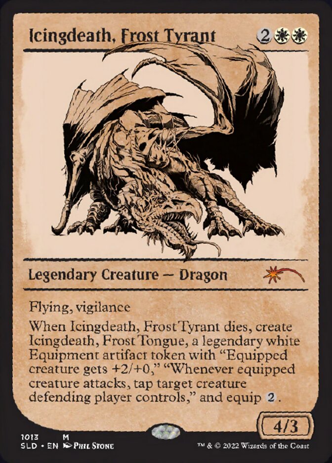 Icingdeath, Frost Tyrant (Showcase) [Secret Lair Drop Series] | GrognardGamesBatavia