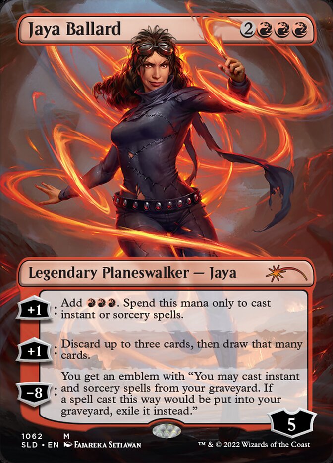 Jaya Ballard (Borderless) [Secret Lair Drop Series] | GrognardGamesBatavia