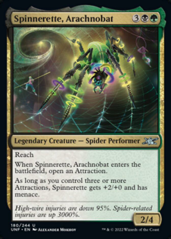 Spinnerette, Arachnobat [Unfinity] | GrognardGamesBatavia