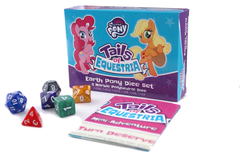 My Little Pony Tails of Equestria Dice Set | GrognardGamesBatavia