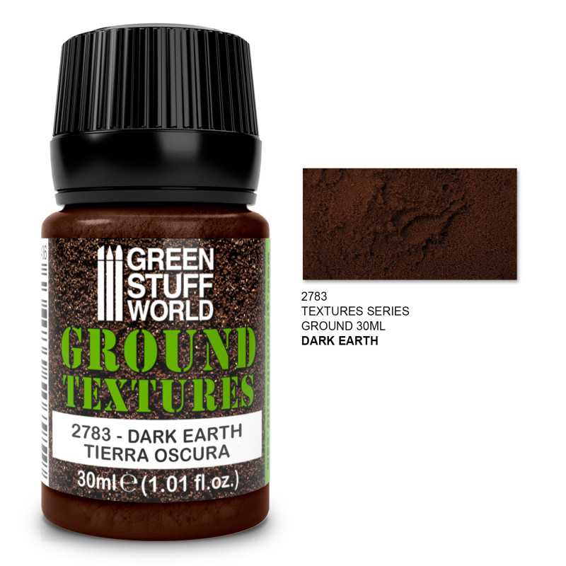 Green Stuff World: Ground Textures - Dark Earth 30mL | GrognardGamesBatavia