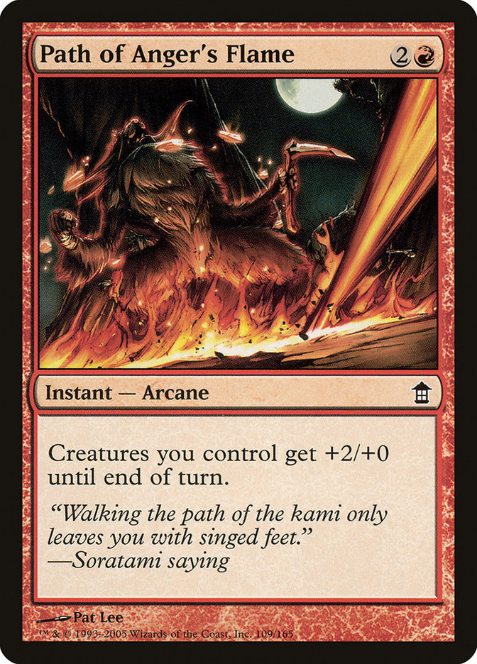 Path of Anger's Flame [Saviors of Kamigawa] | GrognardGamesBatavia