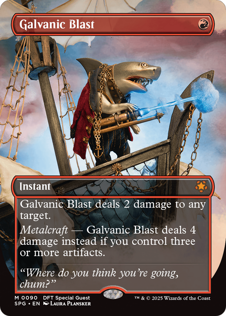 Galvanic Blast (Borderless) [Aetherdrift Special Guests] | GrognardGamesBatavia