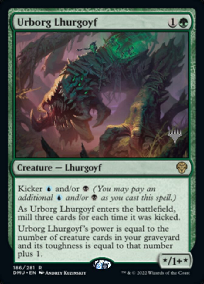 Urborg Lhurgoyf (Promo Pack) [Dominaria United Promos] | GrognardGamesBatavia