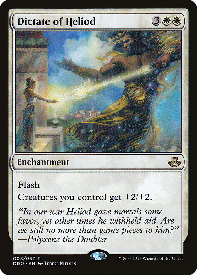 Dictate of Heliod [Duel Decks: Elspeth vs. Kiora] | GrognardGamesBatavia