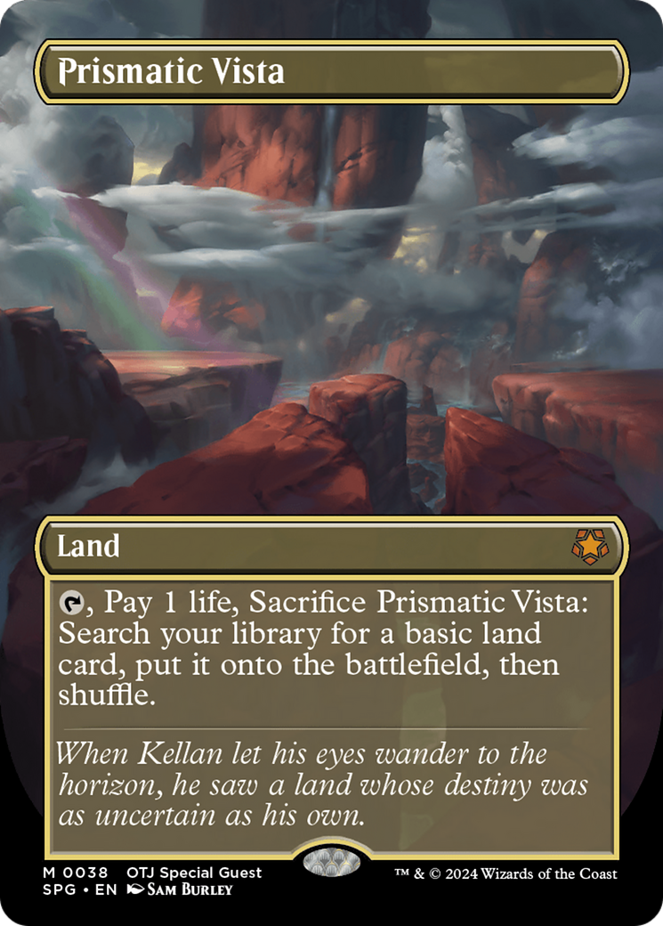 Prismatic Vista (Borderless) [Outlaws of Thunder Junction Special Guests] | GrognardGamesBatavia