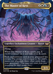 The Master of Keys (Borderless) [Duskmourn: House of Horror Commander] | GrognardGamesBatavia