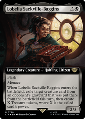 Lobelia Sackville-Baggins (Extended Art) (Surge Foil) [The Lord of the Rings: Tales of Middle-Earth] | GrognardGamesBatavia