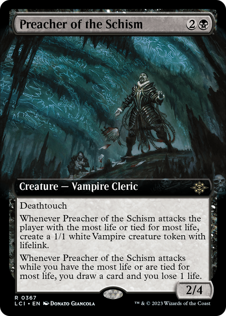 Preacher of the Schism (Extended Art) [The Lost Caverns of Ixalan] | GrognardGamesBatavia