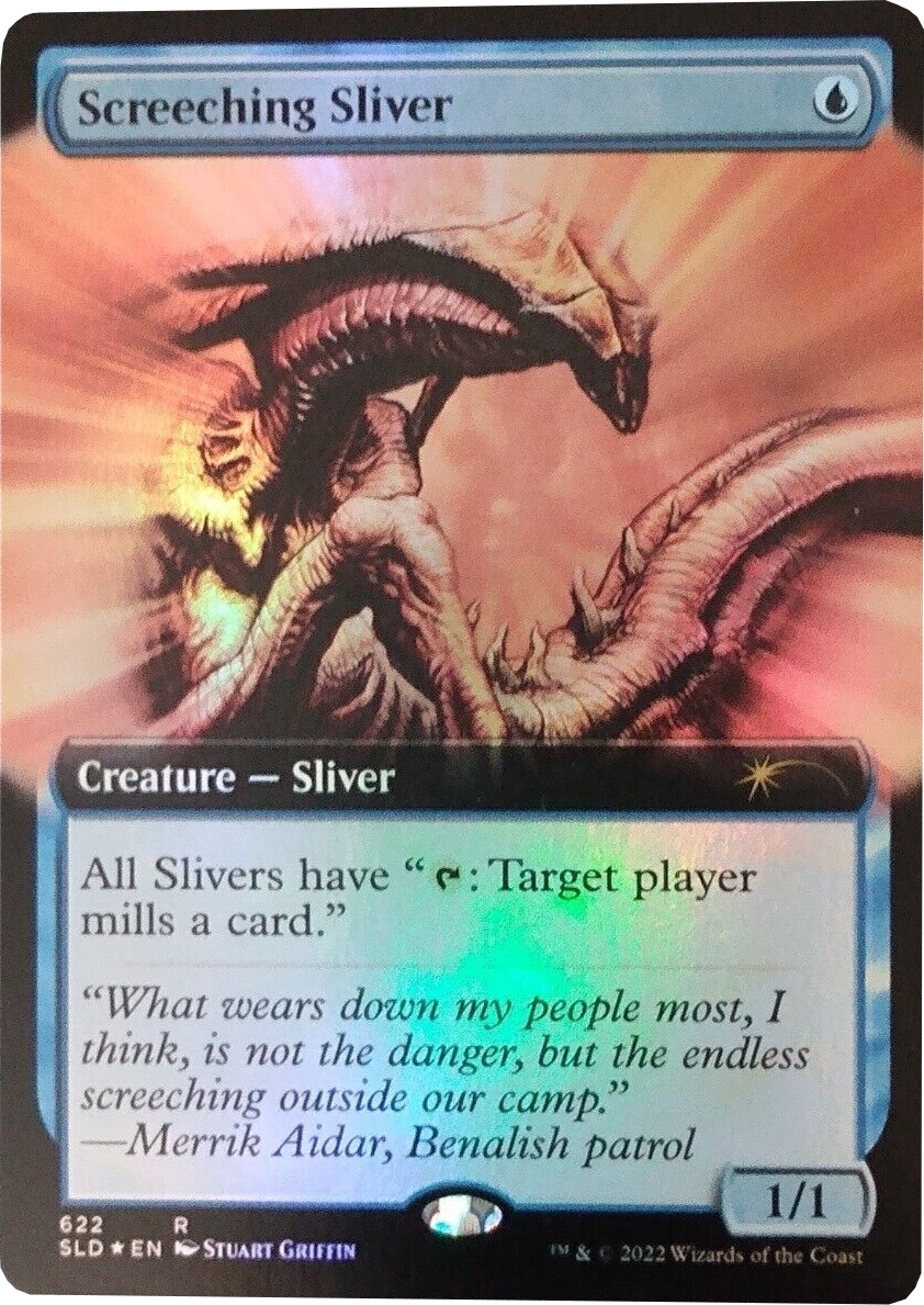 Screeching Sliver (Extended Art) [Secret Lair Drop Promos] | GrognardGamesBatavia