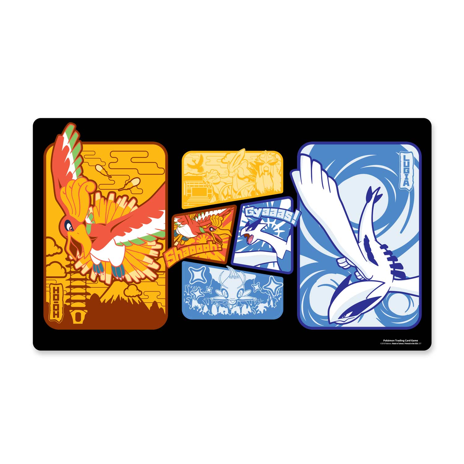 Playmat - Ho-Oh and Lugia | GrognardGamesBatavia