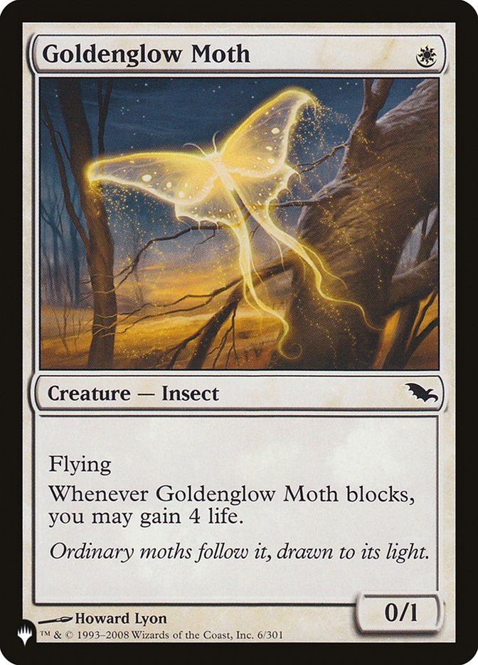 Goldenglow Moth [The List] | GrognardGamesBatavia