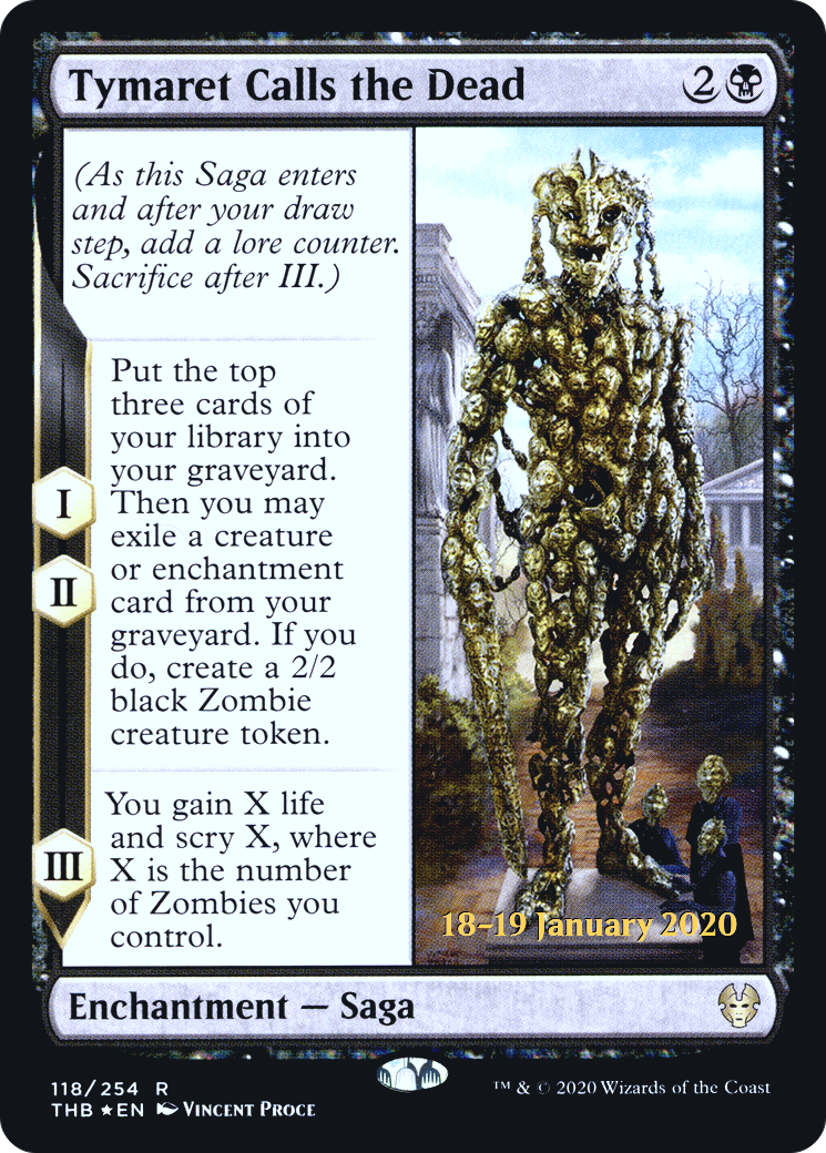 Tymaret Calls the Dead [Theros Beyond Death Prerelease Promos] | GrognardGamesBatavia