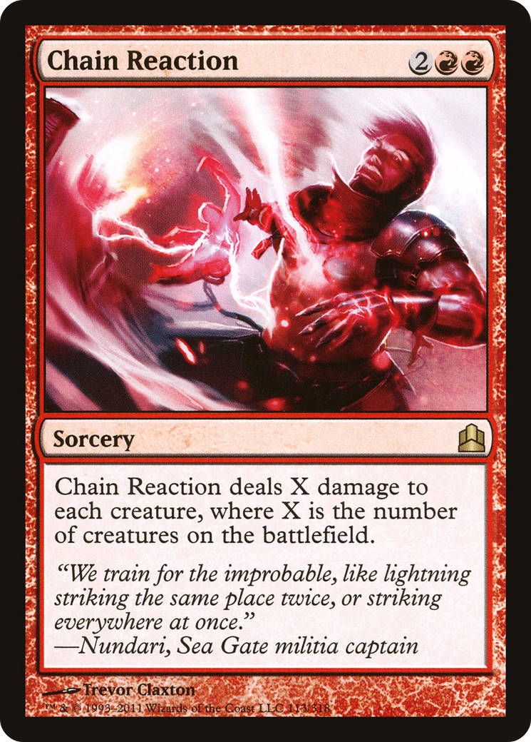 Chain Reaction [Commander 2011] | GrognardGamesBatavia