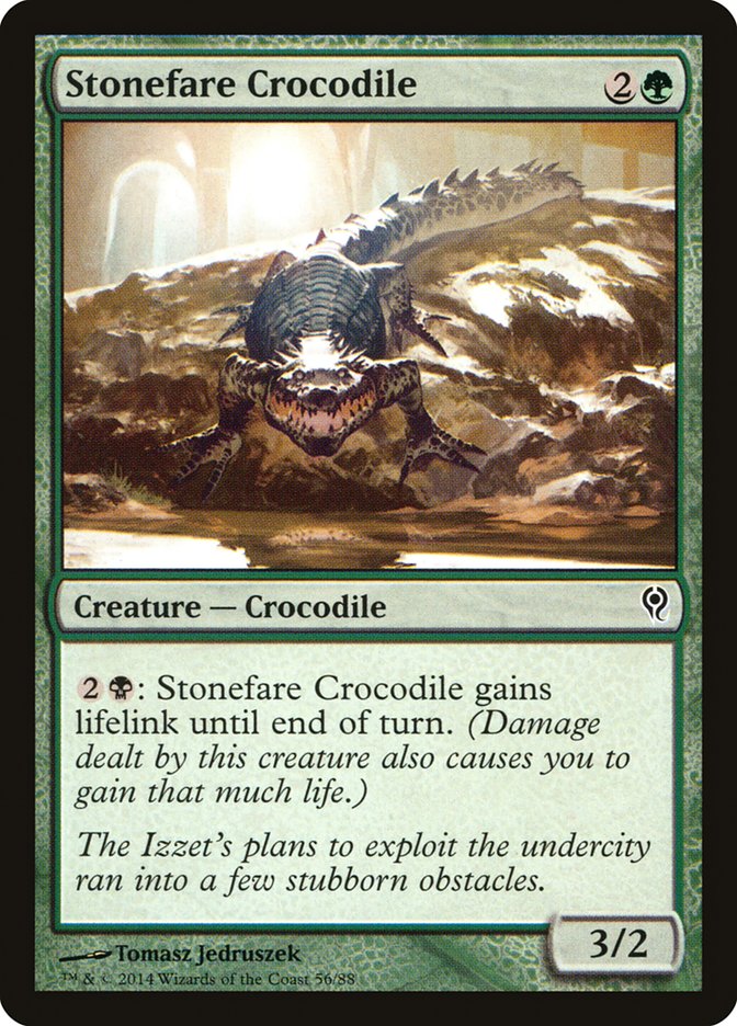 Stonefare Crocodile [Duel Decks: Jace vs. Vraska] | GrognardGamesBatavia