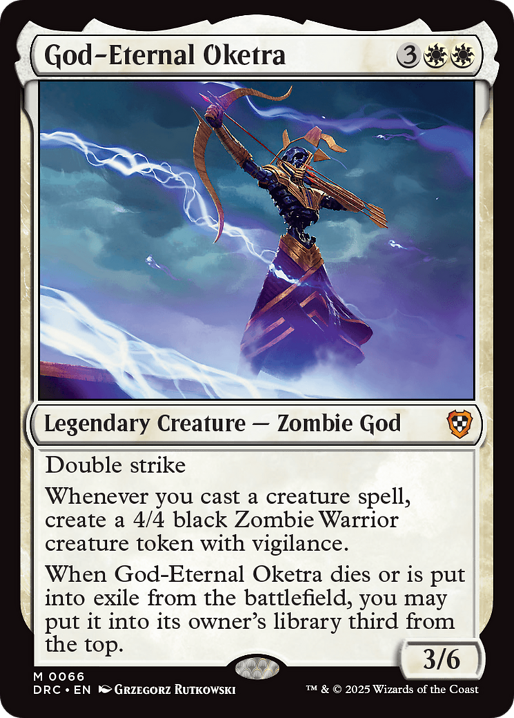 God-Eternal Oketra [Aetherdrift Commander] | GrognardGamesBatavia