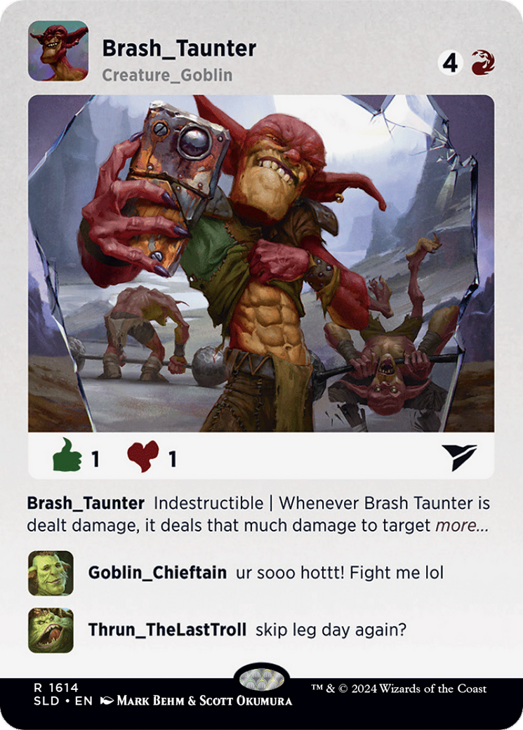 Brash Taunter [Secret Lair Drop Series] | GrognardGamesBatavia