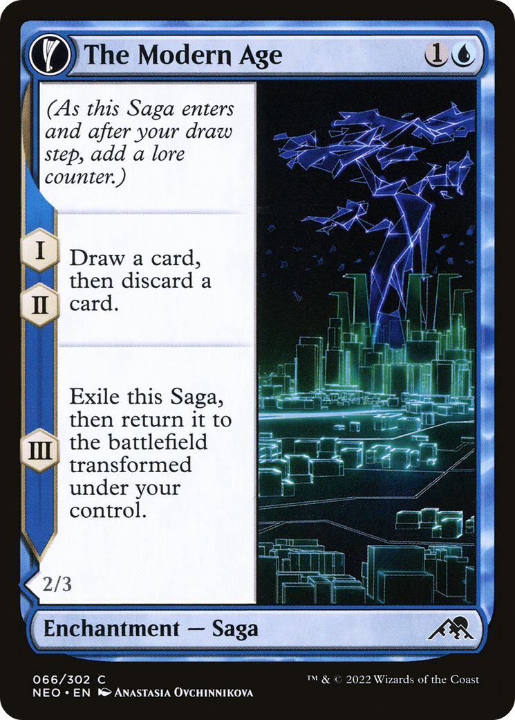 The Modern Age // Vector Glider [Kamigawa: Neon Dynasty] | GrognardGamesBatavia