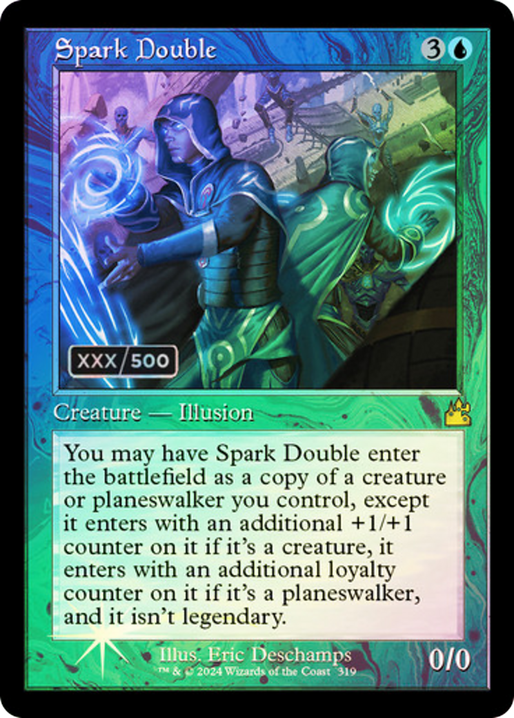 Spark Double (Retro) (Serialized) [Ravnica Remastered] | GrognardGamesBatavia