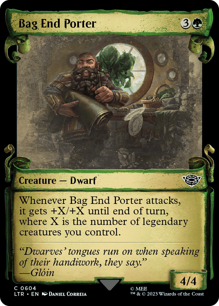 Bag End Porter [The Lord of the Rings: Tales of Middle-Earth Showcase Scrolls] | GrognardGamesBatavia