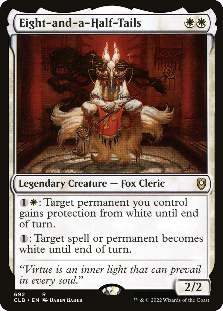 Eight-and-a-Half-Tails [Commander Legends: Battle for Baldur's Gate] | GrognardGamesBatavia