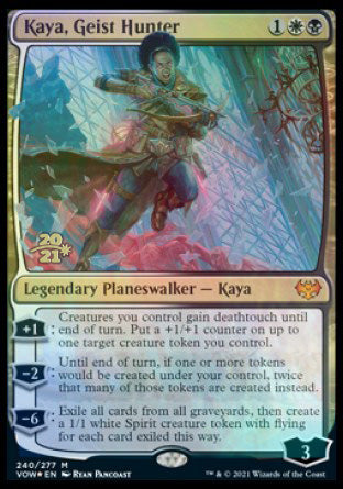 Kaya, Geist Hunter [Innistrad: Crimson Vow Prerelease Promos] | GrognardGamesBatavia