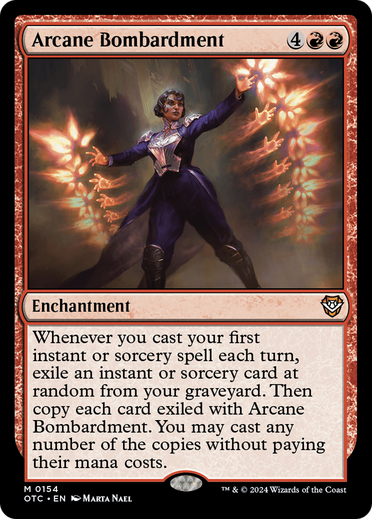 Arcane Bombardment [Outlaws of Thunder Junction Commander] | GrognardGamesBatavia
