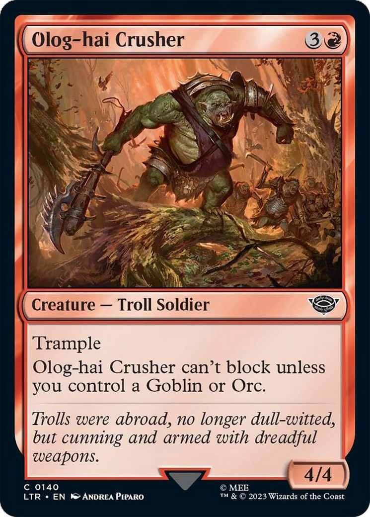 Olog-hai Crusher [The Lord of the Rings: Tales of Middle-Earth] | GrognardGamesBatavia