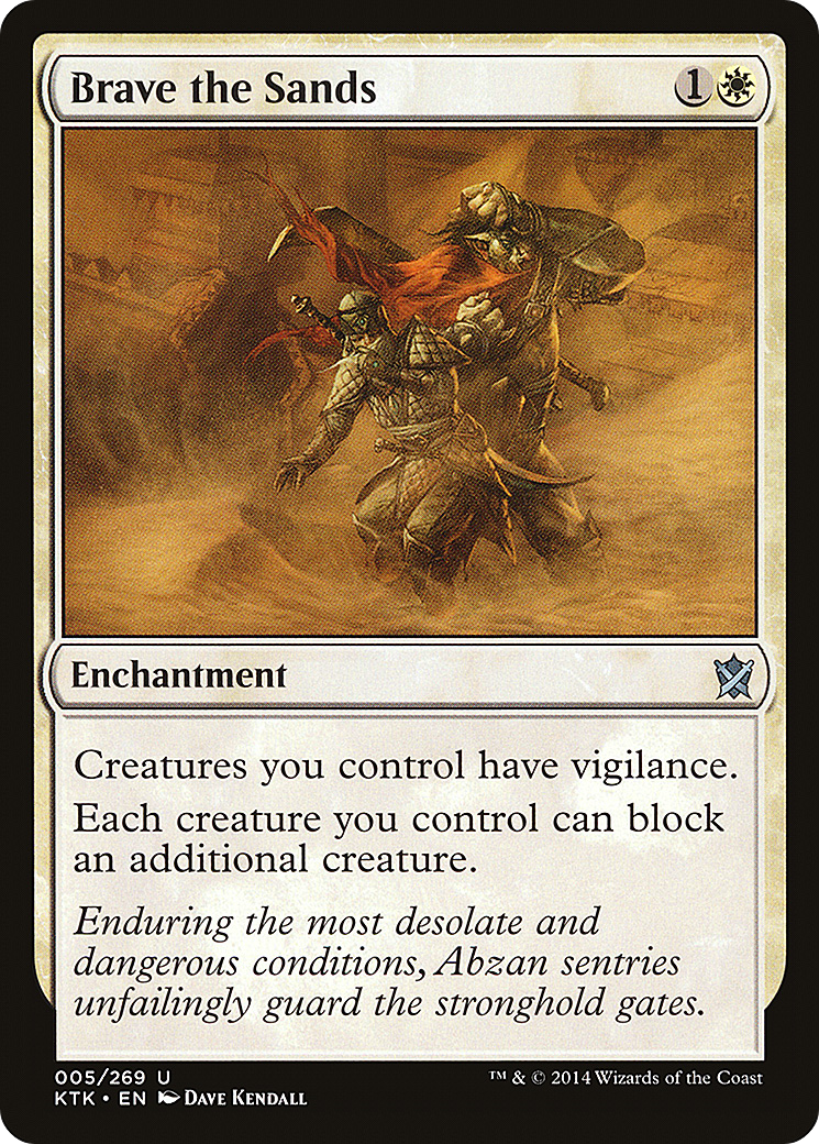 Brave the Sands [Khans of Tarkir] | GrognardGamesBatavia