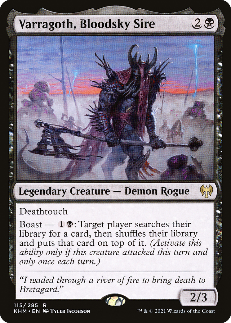 Varragoth, Bloodsky Sire [Kaldheim] | GrognardGamesBatavia