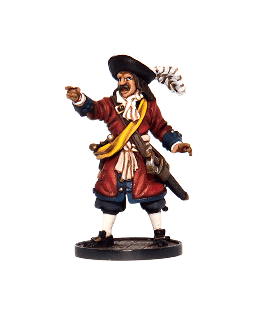 BLOOD & PLUNDER: English Commander | GrognardGamesBatavia