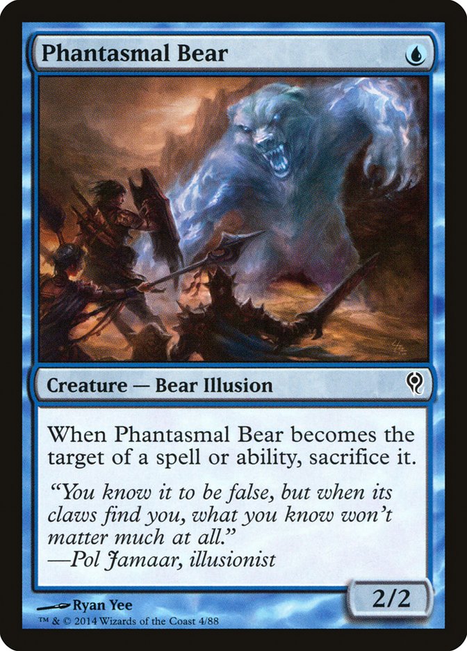 Phantasmal Bear [Duel Decks: Jace vs. Vraska] | GrognardGamesBatavia