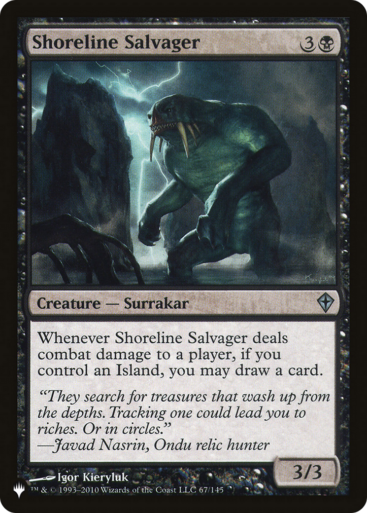 Shoreline Salvager [The List] | GrognardGamesBatavia
