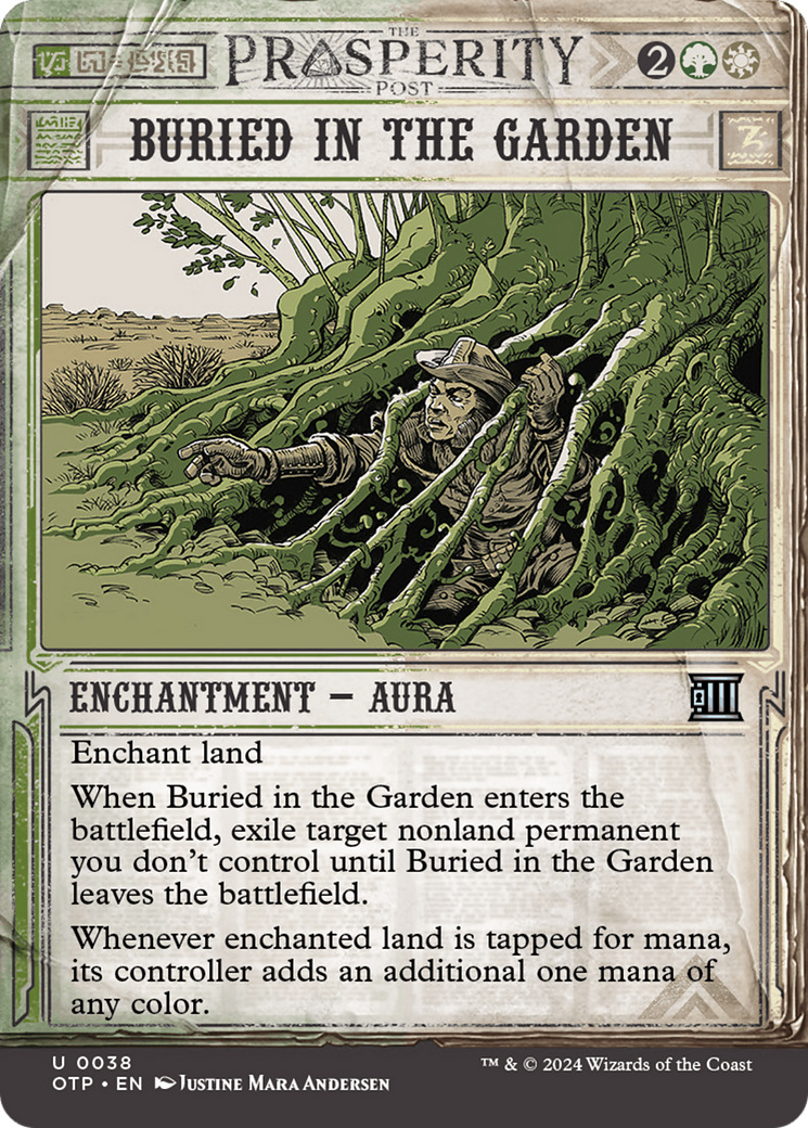 Buried in the Garden [Outlaws of Thunder Junction: Breaking News] | GrognardGamesBatavia