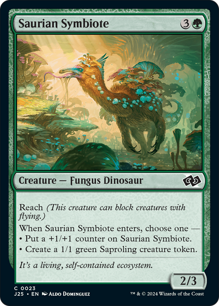 Saurian Symbiote [Foundations Jumpstart] | GrognardGamesBatavia