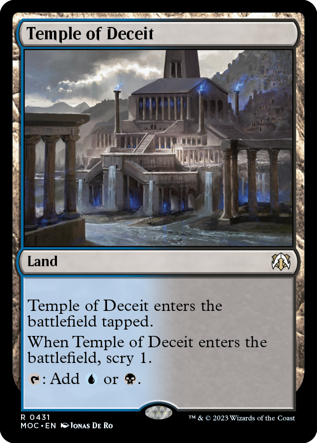 Temple of Deceit [March of the Machine Commander] | GrognardGamesBatavia