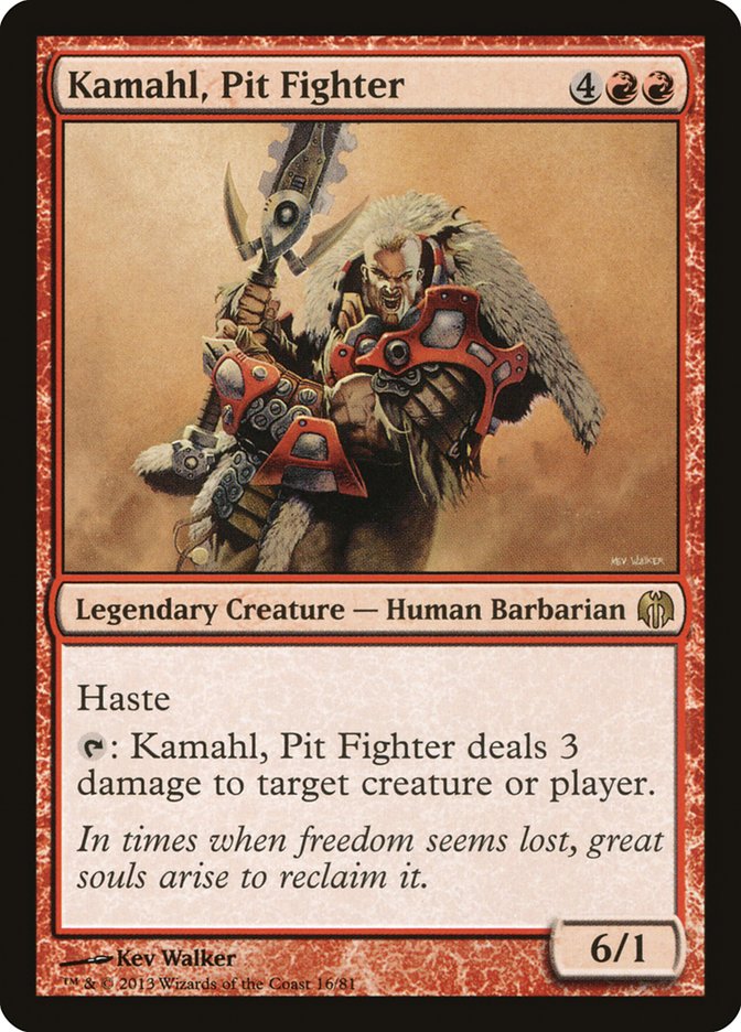 Kamahl, Pit Fighter [Duel Decks: Heroes vs. Monsters] | GrognardGamesBatavia