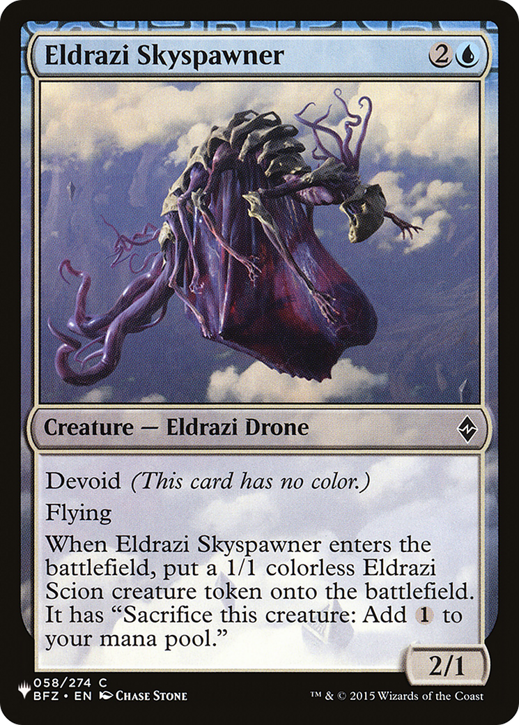 Eldrazi Skyspawner [The List Reprints] | GrognardGamesBatavia