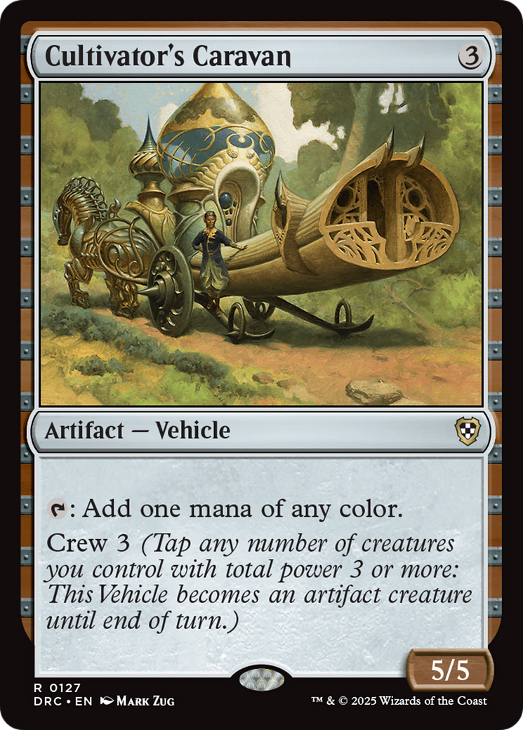 Cultivator's Caravan [Aetherdrift Commander] | GrognardGamesBatavia