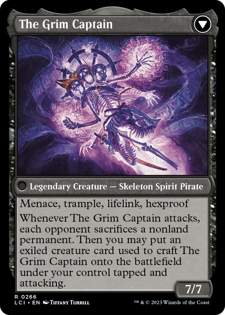 Throne of the Grim Captain // The Grim Captain [The Lost Caverns of Ixalan] | GrognardGamesBatavia