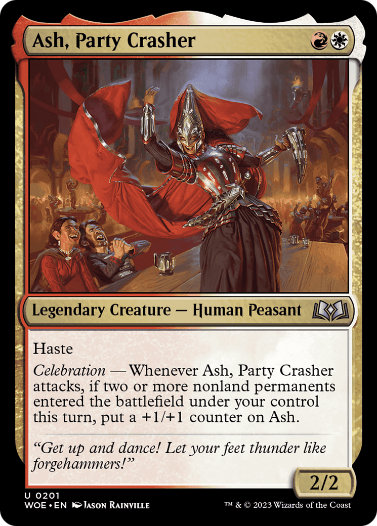 Ash, Party Crasher [Wilds of Eldraine] | GrognardGamesBatavia