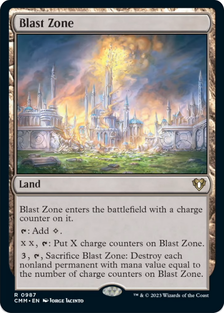 Blast Zone [Commander Masters] | GrognardGamesBatavia