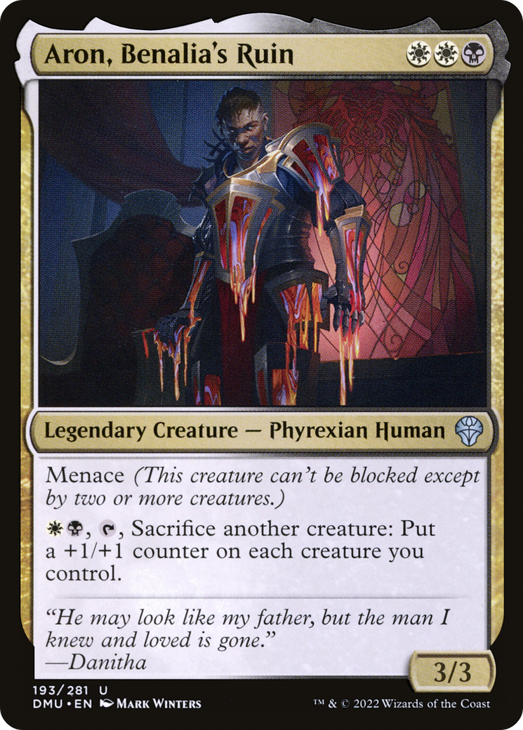 Aron, Benalia's Ruin [Dominaria United] | GrognardGamesBatavia