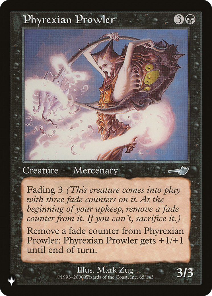 Phyrexian Prowler [The List] | GrognardGamesBatavia