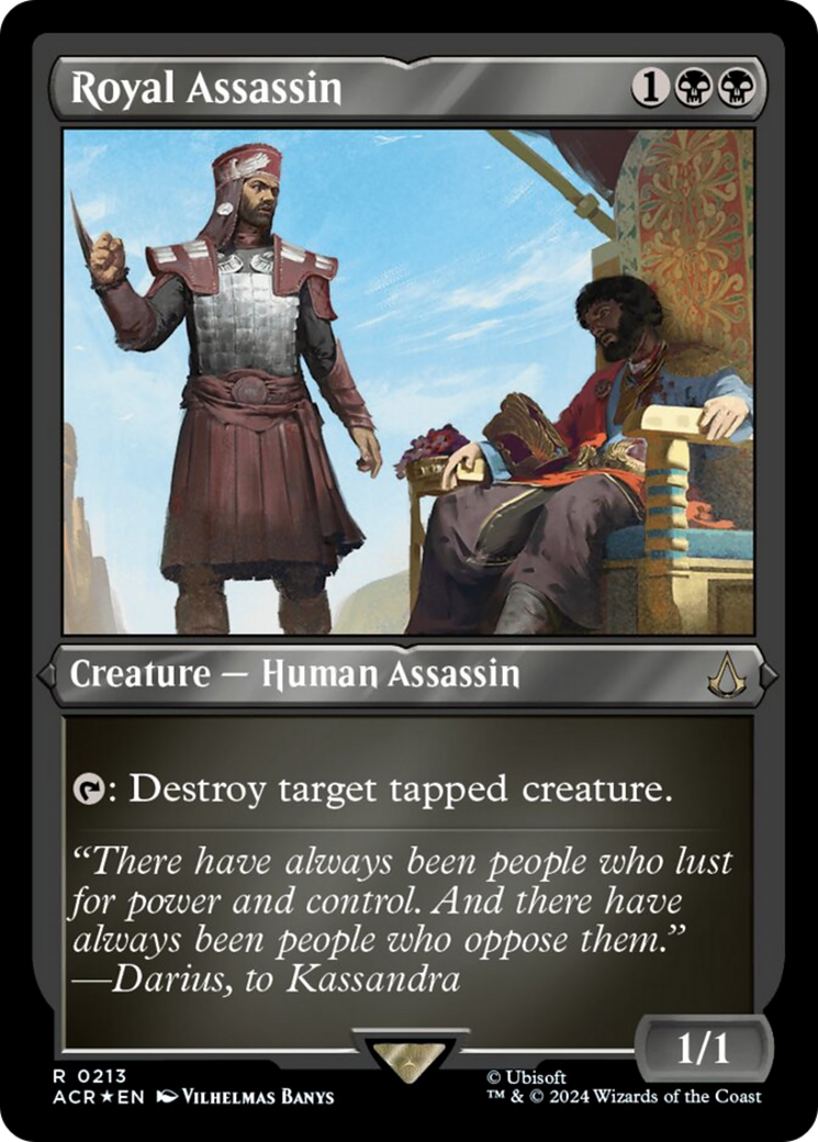 Royal Assassin (Foil Etched) [Assassin's Creed] | GrognardGamesBatavia