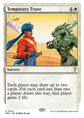 Temporary Truce (White Border) [Mystery Booster 2] | GrognardGamesBatavia