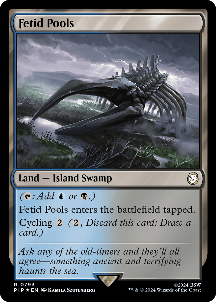 Fetid Pools (Surge Foil) [Fallout] | GrognardGamesBatavia